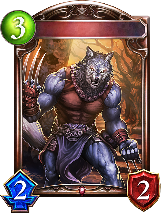 Unevolved Alpha Wolfman