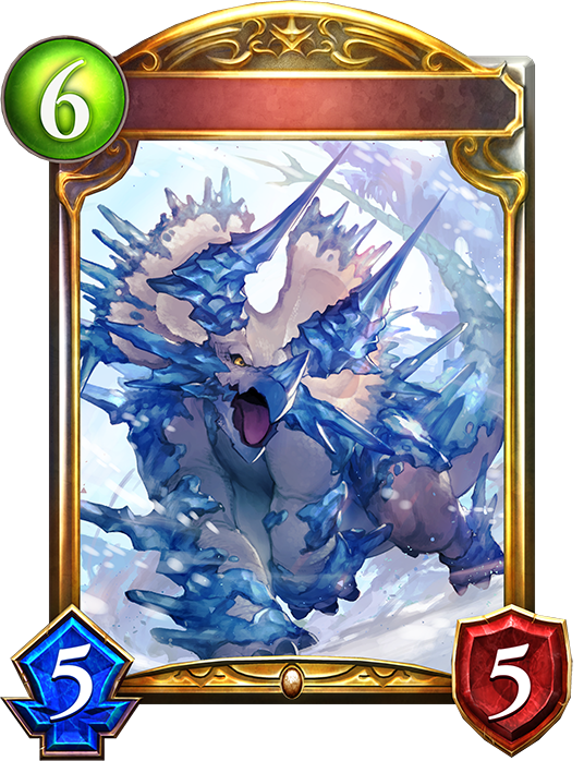 Unevolved Hoarfrost Triceratops