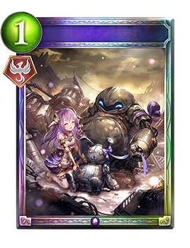 創出の紫紺・エンネア　進化前　進化後　プロモ　シャドウバース エボルヴ 創出の紫紺・エンネア 進化後 プロモ シャドウバース エボルヴ