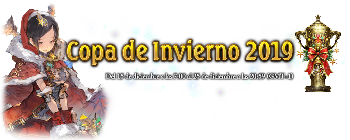 Copa de Invierno 2019 Del 15 de diciembre a las 7:00 al 25 de diciembre a las 20:59 (GMT+1)